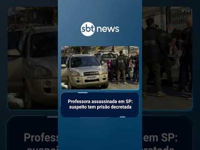 Justiça decreta prisão de suspeito em envolvimento na morte de professora