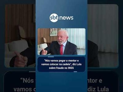 "Nós vamos pegar o mentor e vamos colocar na cadeia", diz Lula sobre fraude no INSS