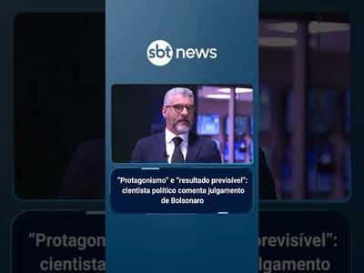 "Protagonismo" e "resultado previsível": cientista comenta julgamento de Bolsonaro | #SBTManhã