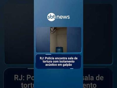 RJ: Polícia encontra sala de tortura com isolamento acústico em galpão | #SBTNotícias