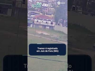Tremor é registrado em Juiz de Fora (MG)
