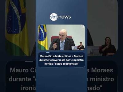 Mauro Cid admite críticas a Moraes durante "conversa de bar" e ministro ironiza: "estou acostumado"