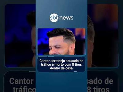 Cantor sertanejo que cumpria pena por tráfico é morto a tiros em casa | #PrimeiroImpacto