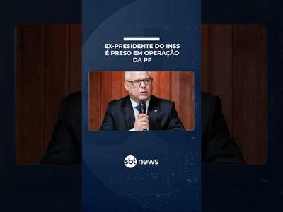 Ex-presidente do INSS é preso em operação da Polícia Federal contra fraudes | #SBTManha