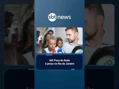 MC Poze do Rodo é preso acusado de envolvimento com facção criminosa no RJ