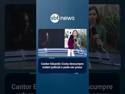 Eduardo Costa descumpre ordem judicial e pode ser preso