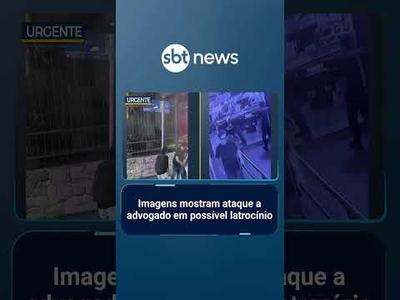 Imagens mostram ataque a advogado Luiz Fernando Pacheco em possível latrocínio | #PrimeiroImpacto