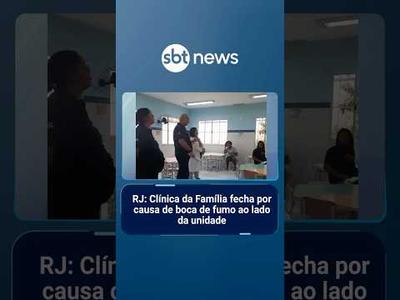 RJ: Clínica da Família fecha por causa de boca de fumo ao lado da unidade