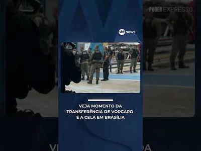 Imagens mostram transferência de Vorcaro para Brasília e a cela onde ele ficará | #PoderExpresso