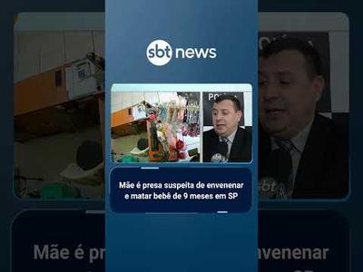 Mãe é presa suspeita de envenenar e matar bebê de 9 meses | #AloVoce