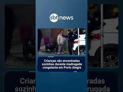 Polícia identifica responsáveis por abandono de crianças indígenas no RS | #SBTNotícias