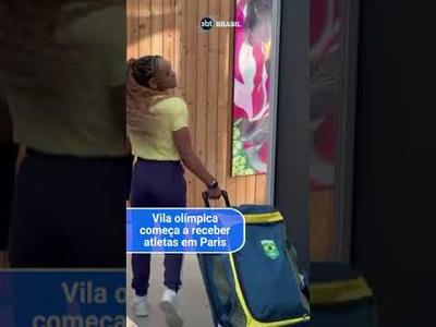 Vila Olímpica abre portas para as primeiras delegações | SBT Brasil (18/07/24)
