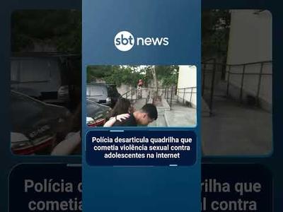 Polícia desarticula quadrilha que cometia violência sexual contra adolescentes na internet