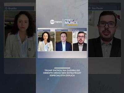 Trump entrou na guerra do Oriente Médio sem estratégia? Especialista explica