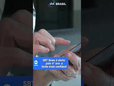SBT News é a marca de jornalismo mais confiável do Brasil pelo 4º ano seguido