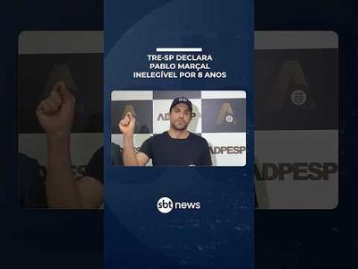 TRE-SP torna Pablo Marçal inelegível por 8 anos e aplica multa de R$ 420 mil | #SBTBrasil