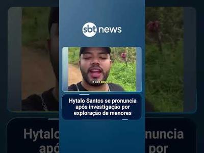 Hytalo Santos se pronuncia após investigação por exploração de menores | #PrimeiroImpacto