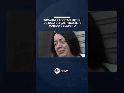 Dentista grávida é morta em Campinas (SP); marido encontrado morto é principal suspeito | #SBTBrasil