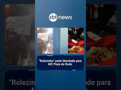 “Rolezinho” pede liberdade para MC Poze do Rodo