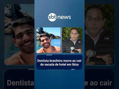 Dentista brasileiro morre ao cair de sacada de hotel em Ibiza | #SBTManhã