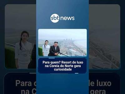 Para quem? Resort de luxo na Coreia do Norte gera curiosidade | #SBTManhã