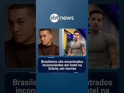 Modelos brasileiros são encontrados inconscientes em hotel na Grécia; um morreu | #SBTManhã