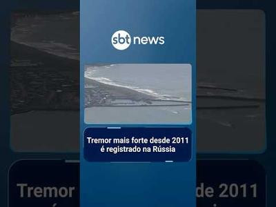 Japão emite alerta de tsunami após terremoto de 8,8 na Rússia | #SBTManhã