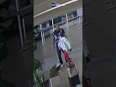 Mulher é presa por agressão e cometer ofensas racistas em aeroporto | SBT Brasil (24/06/24)
