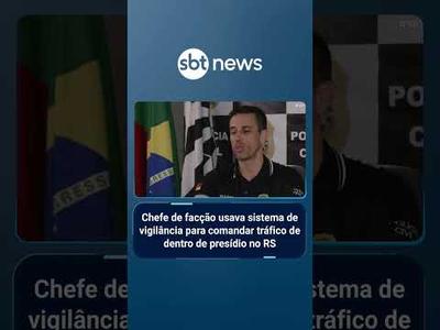 Polícia desarticula esquema de tráfico controlado de dentro de presídio no RS | #SBTBrasil