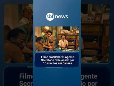 Filme brasileiro “O Agente Secreto” é ovacionado por 13 minutos em Cannes