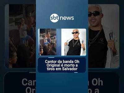 Cantor da banda Oh Original é morto a tiros em Salvador | #PrimeiroImpacto
