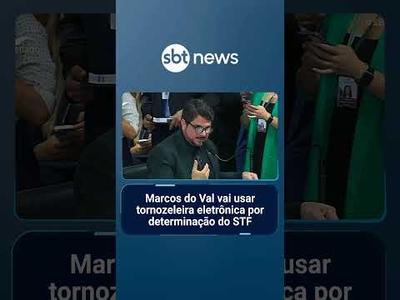 Marcos do Val é alvo da PF e vai ter que usar tornozeleira eletrônica | #SBTBrasil