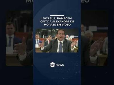 Em vídeo nos EUA, Ramagem aparece critica Moraes e condena prisão Bolsonaro | #SBTBrasil
