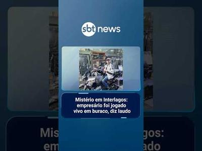 Mistério em Interlagos: empresário foi jogado vivo em buraco, diz laudo | #AloVoce