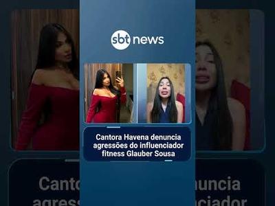 Cantora Havena denuncia agressões do influenciador fitness Glauber Sousa | #PrimeiroImpacto