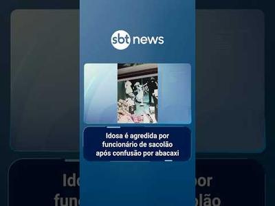 Idosa é agredida por funcionário de sacolão após confusão por abacaxi | #SBTManhã