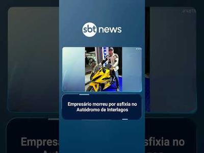 Morte de empresário em Interlagos: Exame descarta uso de álcool e drogas | #SBTBrasil