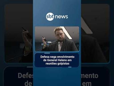 Heleno não participou de reuniões sobre golpe e não pressionou militares, diz defesa | #SBTNews