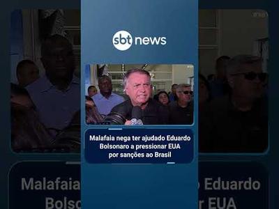 Malafaia nega ter ajudado Eduardo Bolsonaro a pressionar EUA por sanções ao Brasil | #SBTBrasil