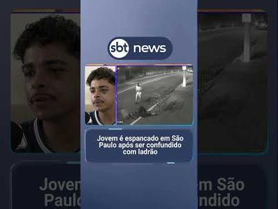 Jovem é espancado em São Paulo após ser confundido com ladrão