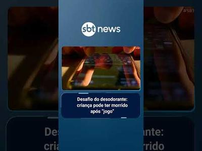 Jovem morre com desodorante nas mãos na Paraíba; polícia investiga ligação com desafio | #SBTBrasil