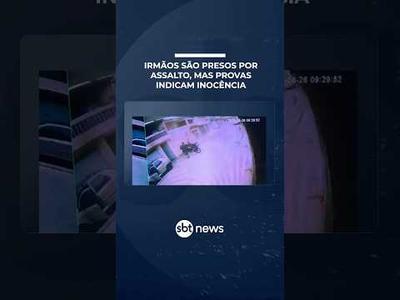 Família contesta prisão de irmãos suspeitos de assalto e provas indicam inocência | #SBTManhã