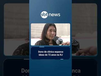 Dono de clínica veterinária é preso por agredir idoso de 72 anos no RJ | #SBTBrasil