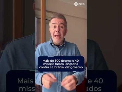 Correspondente do SBT relata ataque russo direto da Ucrânia
