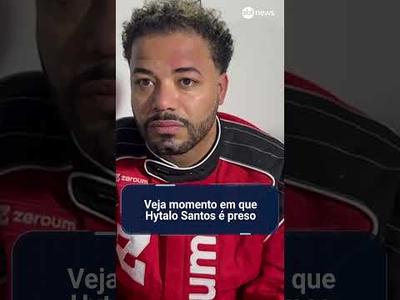 Veja momento da prisão de Hytalo Santos por suspeita de tráfico humano e exploração sexual infantil