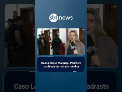 Padrasto de Larissa Manoela, admite crime após apresentação de novas evidências | #SBTBrasil