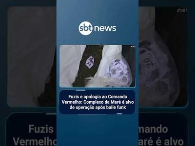 Polícia do RJ faz operação na Maré contra tráfico e outros crimes