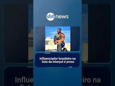 Influenciador brasileiro é preso nos Emirados Árabes após condenações por tráfico | #SBTManhã