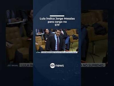 Lula indica Jorge Messias para cargo no STF
