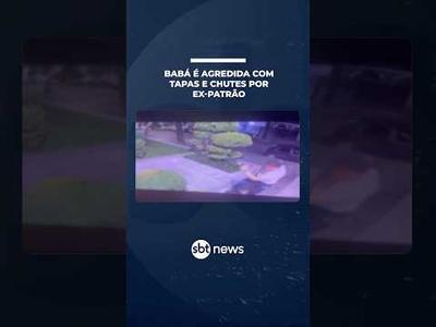 Babá pede medida protetiva após ser agredida por ex-patrão | #SBTNotícias